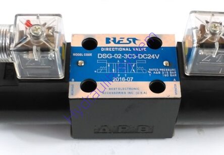 Rozdzielacz sterowany elektrycznie DSG-02-3C3-DC24