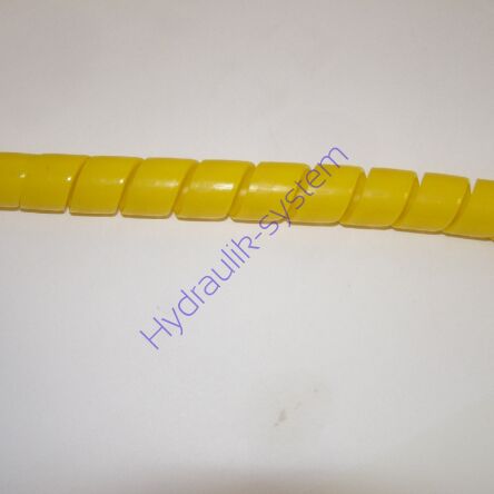 żółta /Osłony spiralne plastikowo - teflonowe
