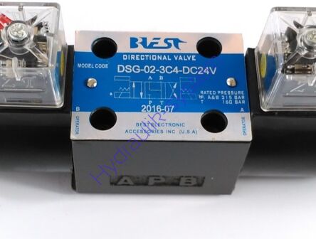 Rozdzielacz sterowany elektrycznie DSG-02-3C4-DC24