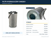 Filtr hydrauliczny SH 62021 - 5