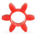 Łącznik wkładka 19 98 Shora czerwona sprzęgło kłowe - 2