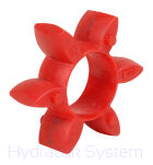 Łącznik wkładka 19 98 Shora czerwona sprzęgło kłowe - 3