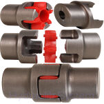 Łącznik wkładka 19 98 Shora czerwona sprzęgło kłowe - 6