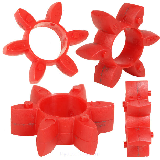 Łącznik wkładka 19 98 Shora czerwona sprzęgło kłowe