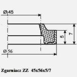 Zgarniacz ZZ 45x57x7/10 - 2