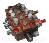 Wielosekcyjny rozdzielacz hydrauliczny Monsun-Tison AB, Szwedzki, seria HV05 022 - 3