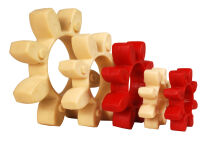 Łącznik wkładka 24 98 Shora czerwona sprzęgło kłowe - 5