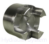 Sprzęgło kłowe rozłączne H42 - średnica 95 mm   ( 2piasty  + łącznik 92 Shora ) - 4