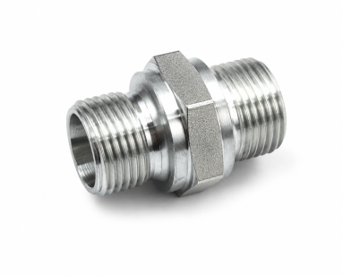 Złączka prosta stalowa ocynkowana nypel 1/4''/1/8''
