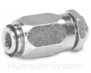 Regulator przepływu 1-kierun. z zaw. zwrotnym 3/8 - 2