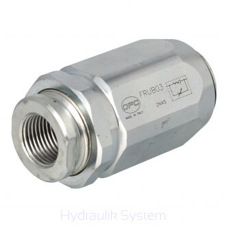 Regulator przepływu 1-kierun. z zaw. zwrotnym 3/8