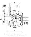 Marzocchi UK0,5D2,00 G - odpowiednik HS0P0R150 pompa hydrauliczna - 6