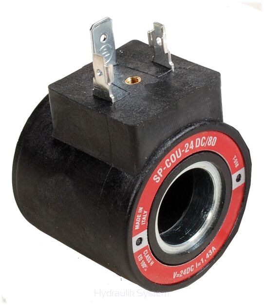 Cewka elektrozaworu zamiennik ATOS SP-COU-24DC/80 DC  Fi 18 24V  do rozdzielacza