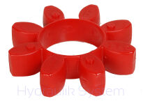 Łącznik wkładka 55 98 Shora czerwona sprzęgło kłowe - 4