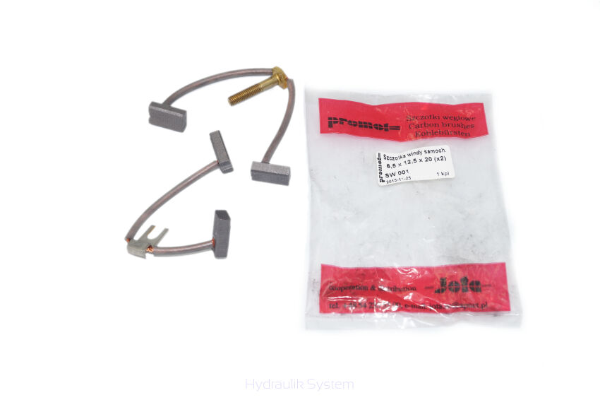 Szczotka węglowa do silnika, windy 6,5x12,5x20 MG 458