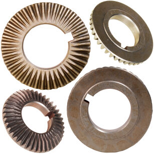 Przekładnia zębata rozstawu osi 51,85x6mm do silnika pompy hydraulicznej