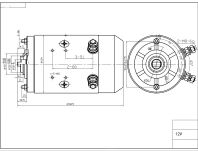 Silnik windy wind Dautel Mbb Palfinger Anteo Delco 2008703H Iskra AMJ5238 - 7