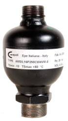 HYDROAKUMULATOR AKUMULATOR HYDRAULICZNY MEMBRANOWY 0,16L WŁOSKI AMS0,16P250CW4VM-0