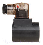 Cewka fi 16 12V + wtyczkaz diodą LED - 4