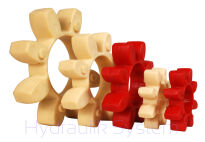 Łącznik wkładka 48 92 Shore'a biała/ecru sprzegło kłowe - 5