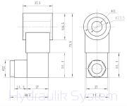 Cewka fi 13 12V DC z wtyczką 6306012 - 2