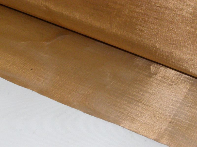 Siatka z drutu brąz cynowy