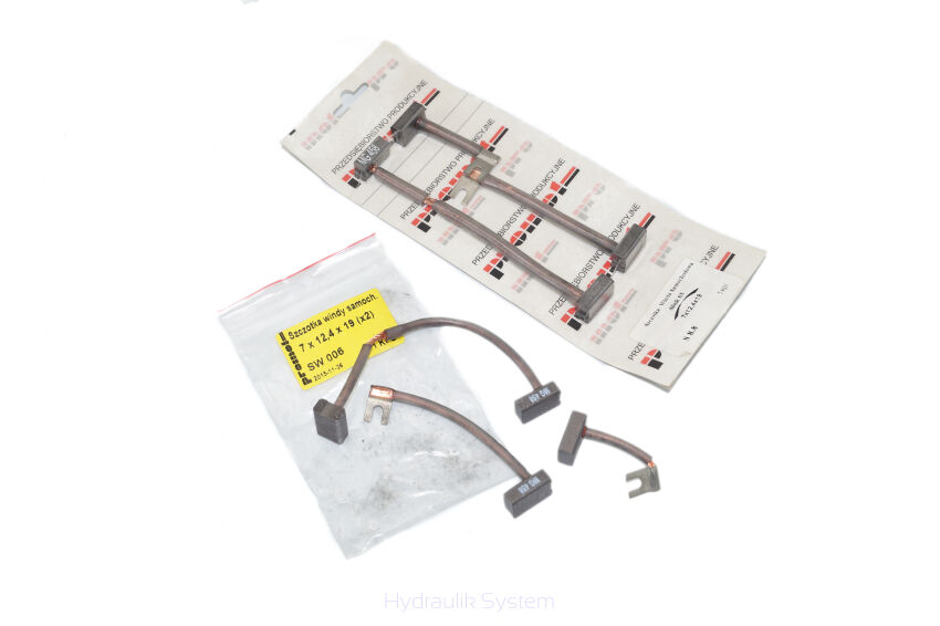 Szczotka węglowa do silnika, windy 7x12,4x19 SX MG 458