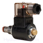 Elektrozawór V133 do windy Dhollandia zawór + cewka NOSEK-12,7mm M18 24V - 4