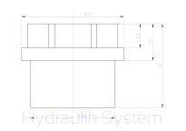 Sprzęgło kłowe rozłączne H38 - średnica 80 mm (2piasty + łącznik Shora) - 5