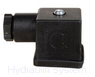 Wtyczka cewki elektrozaworu 3 PIN 12V 24V 230V do rozdzielacza ELEKTRYCZNA - 2