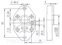 Pompa hydrauliczna do windy Marzocchi  - Odpowiednik HS0P2L75 - 5
