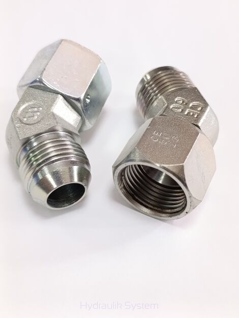 Korpus złączki kolan.z nakr.1.1/16JIC 1.1/16UNF<45