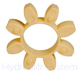 Łącznik wkładka 65 92 Shore'a biała/ecru sprzegło kłowe - 2