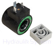 Cewka elektrozaworu 12V ATOS SP-COU-12DC/80 DC 18mm L=40mm do rozdzielacza - 5