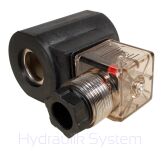 Cewka fi 16 24V + wtyczkaz diodą LED - 5