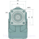 Pompa tłoczkowa 107cc HYPEX - 2