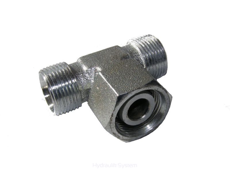 Korpus złączki trójn.z nakr.1/4