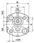 Pompa hydrauliczna Marzocchi 1BK7D4,2Q - Odpowiednik HS1P1R27 - 7