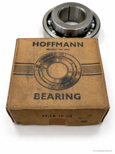Łożysko kulkowe HOFFMANN LT/LB 17 V3 z tuleją adapterową – Made in England