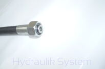 Wąż hydrauliczny dwuoplotowy fi 10 L- 520 końcówki proste 2x 22x1,5 - 3