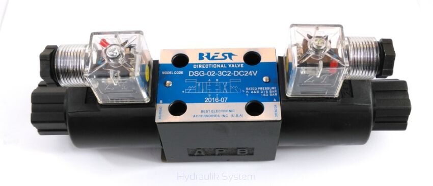 Rozdzielacz sterowany elektrycznie DSG-02-3C2-AC22