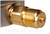 Manometr glicerynowy Ciśnieniomierz Zegar 100mm 1000bar 1/4