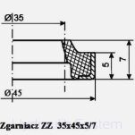 Zgarniacz ZZ 35x45x5/7 - 2