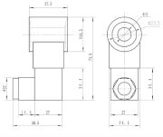 Cewka fi 13 24VDC  wtyczka 6306024 - 2