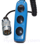 Pilot do windy 3 przyciski sterownik do wind z kablem i magnesem kasetka - 2