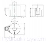 Cewka elektrozaworu Fi 16mm L 49,9mm 24V DEUTSCH 4304124 Summit Hydraforce - 2