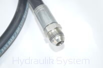 Wąż hydrauliczny dwuoplotowy fi 13 L- 1260 końcówka kąt 90 7/8