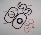 Komplet uszczelnień do zamienników pomp HS2PS typu Marzocchi, Haldex, Bosch, Caproni - 3