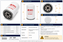 Filtr hydrauliczny SH 63061 HIFI - 3