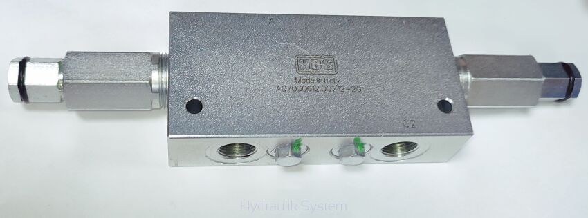 Zawór zwrotno-hamujący HBS A07030612.00/12-20